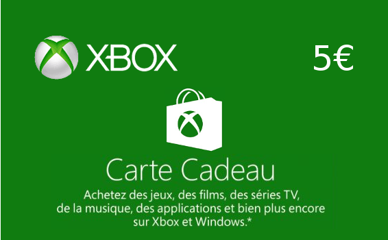 Xbox Live 5€ Europe
